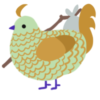 Green Bean Casserole, a gluppy and gold chicken with a lace pattern