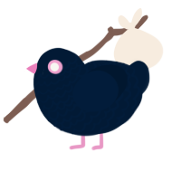tumblr xxy, a tumblr chicken with a lace pattern