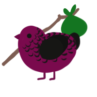 (unnamed), a wine and black chicken with a half-lace pattern