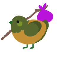 Burnt olive, a gold and olive chicken with a head pattern
