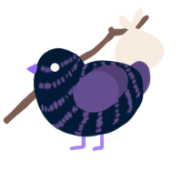 (unnamed), a tumblr and overcast chicken with a bar pattern