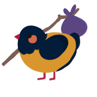 (unnamed), a orange and tumblr chicken with a head pattern