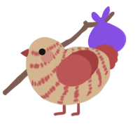 (unnamed), a beige and red chicken with a bar pattern