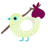 GetInto Hypnosis Mic, a apple and white chicken with a lace pattern
