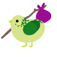 (unnamed), a lemon and leaf chicken with a neck-speckle pattern
