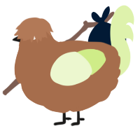 A brown and apple chicken