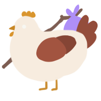 sugar cookie, a cream and russet chicken