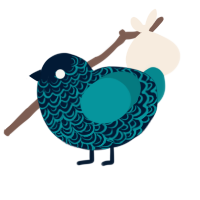 (unnamed), a tumblr and teal chicken with a double-lace pattern