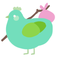 (unnamed), a mint and grass chicken