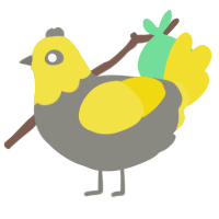 (unnamed), a ash and yellow chicken with a head pattern