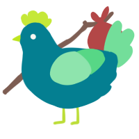 A sea and spring chicken