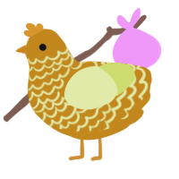 g1 failure, a ochre and lemon chicken with a lace pattern