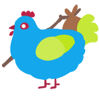 A sky and lime chicken