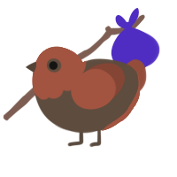 (unnamed), a bark and russet chicken with a head pattern