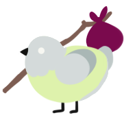 (unnamed), a apple and silver chicken with a head pattern