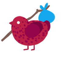 xyx crim, a crimson and maroon chicken with a speckle pattern