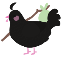 (unnamed), a sable chicken with a lace pattern