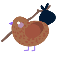 (unnamed), a brown and russet chicken with a speckle pattern