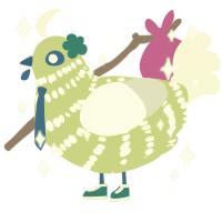 (unnamed), a lime and silver chicken with a bar pattern