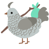 (unnamed), a silver and ash chicken with a lace pattern