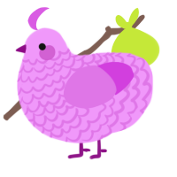 Orchid yxy 2, a lavender and orchid chicken with a lace pattern