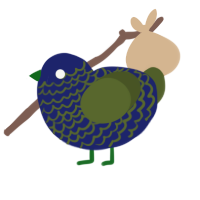 (unnamed), a navy and olive chicken with a lace pattern