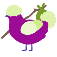 A plum and apple chicken