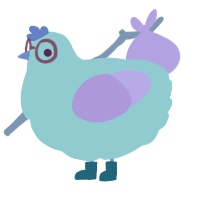 A wine and leaf chicken