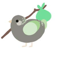 A ash and gluppy chicken with a neck-band pattern
