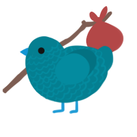 A sea chicken with a lace pattern