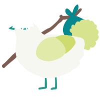 A white and lemon chicken