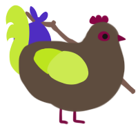 A bark and lime chicken