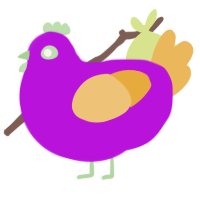 A amethyst and honey chicken
