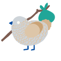 A mist and beige chicken with a lace pattern