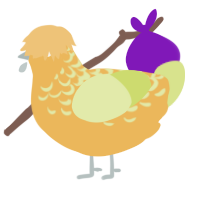 A honey and lemon chicken with a half-lace pattern