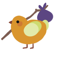 A orange and lemon chicken