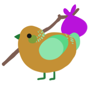 A gold and spring chicken with a neck-band pattern