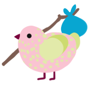 A rose and lemon chicken with a speckle pattern