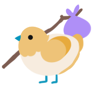 A cream and honey chicken with a head pattern