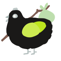 A sable and lime chicken