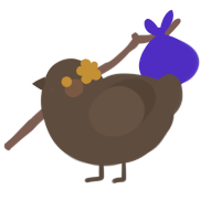 A bark chicken