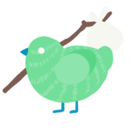 A spring chicken with a bar pattern