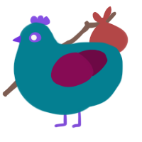 hotcake, a sea and wine chicken