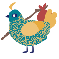 Beach Scented Candle, a sea and honey chicken with a double-lace pattern