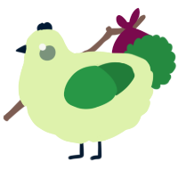 A apple and viridian chicken