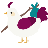 A white and wine chicken