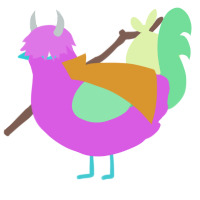 A orchid and spring chicken