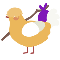 A honey and white chicken