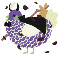 A overcast and lemon chicken with a lace pattern