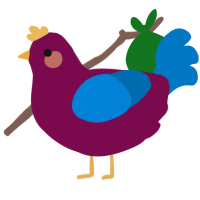 A wine and sapphire chicken